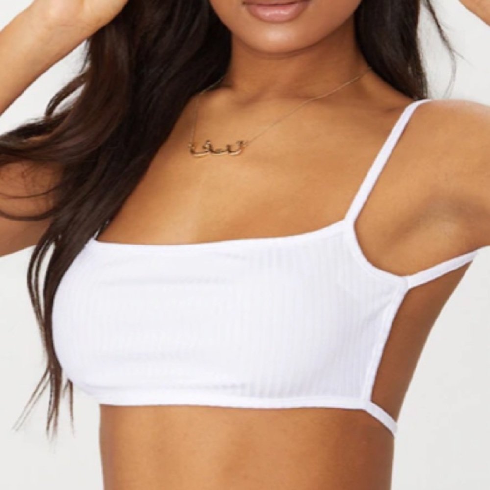 neon pink and white ribbed backless crop tops (2)